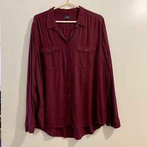 Burgundy blouse